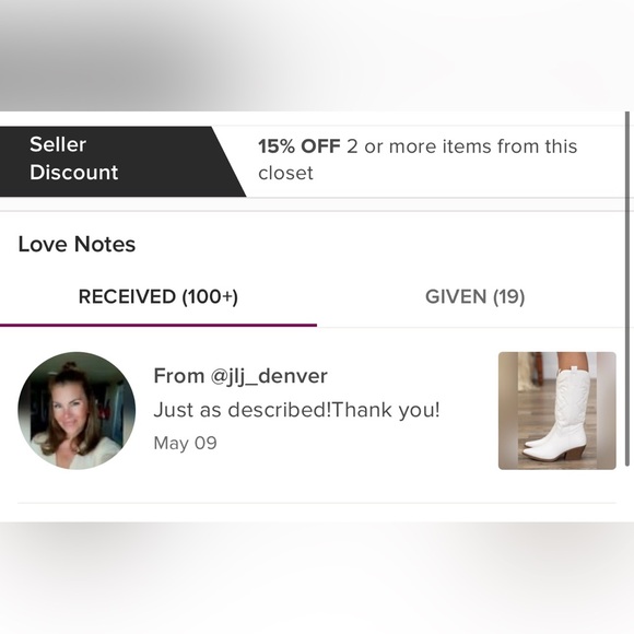 White Cowboy boots - Picture 2 of 8